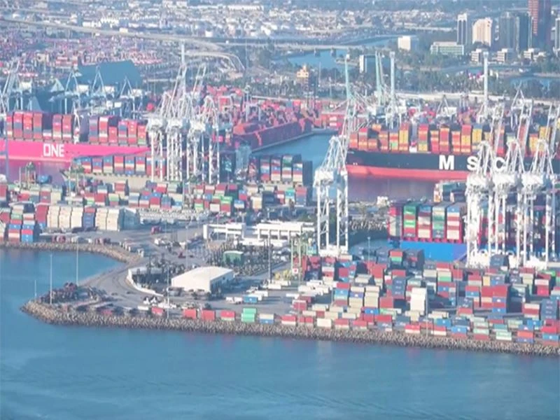 Congestione nei principali porti statunitensi nel 2021